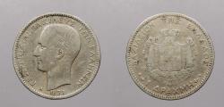 World Coins - GREECE: 1873-A Drachma