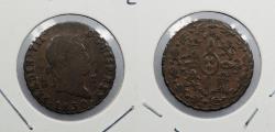 World Coins - SPAIN: 1830 Ferdinand VII 2 Maravedis