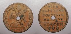 World Coins - ITALIAN STATES: Papal States 1802 Baiocco