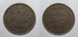 World Coins - MUSCAT & OMAN: AH 1315 (1898) 1/4 Anna