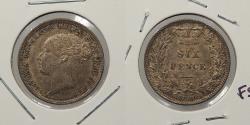 World Coins - GREAT BRITAIN 1880 Sixpence