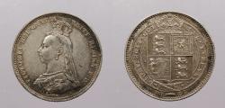 World Coins - GREAT BRITAIN: 1888 Victoria Shilling
