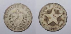 World Coins - CUBA: 1932 20 Centavos