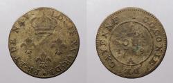 World Coins - FRENCH GUIANA: 1789-A 2 Sous