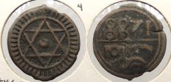 World Coins - MOROCCO: AH 1288 (1871) 4 Falus