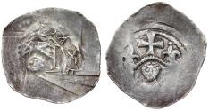 World Coins - AUSTRIAN / GERMAN STATES Carinthia (Kärnten) Bernhard II 1202-1256 Pfennig EF