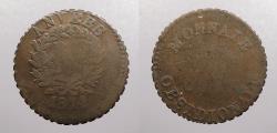 World Coins - FRANCE: Antwerp 1814 Siege Coinage 5 Centimes