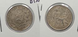 World Coins - PERU Republic 1907-FG Dinero