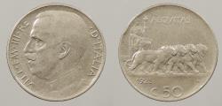 World Coins - ITALY 1925 50 Centesimi