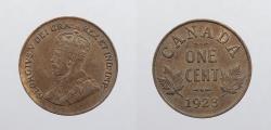 World Coins - CANADA: 1923 George V Cent