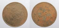 World Coins - CHINA: Yr.44 (1907) 10 Cash