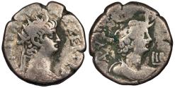 Ancient Coins - Egypt Alexandria Nero 54-68 A.D. Tetradrachm Alexandria Mint Good Fine