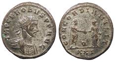 Ancient Coins - Probus 276-282 A.D. Antoninianus Siscia Mint Good VF