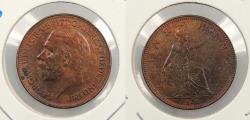 World Coins - GREAT BRITAIN: 1926 George V Farthing