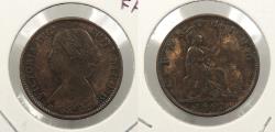 World Coins - GREAT BRITAIN: 1862 Victoria Farthing