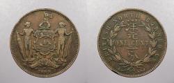 World Coins - BRITISH NORTH BORNEO: 1889-H Cent