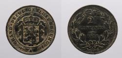 World Coins - LUXEMBOURG: 1854 2 1/2 Centimes