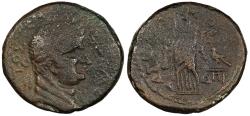 Ancient Coins - Judaea Ascalon Titus 79-81 A.D. Æ24 VF