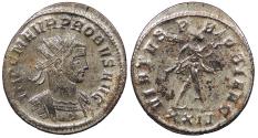 Ancient Coins - Probus 276-282 A.D. Antoninianus Siscia Mint Near EF