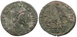 Ancient Coins - Constantius Gallus, as Caesar 351-354 A.D. Follis Siscia Mint VF