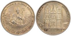 World Coins - GERMAN STATES Regensburg Franz Xaver von Schwabl 1840 AR 37mm Medal EF
