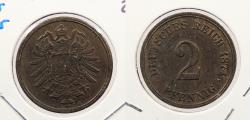 World Coins - GERMANY: 1874-G 2 Pfennig