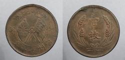 World Coins - CHINA: Republic ND (1919) 10 Cash