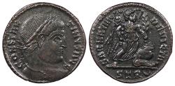 Ancient Coins - Constantine I, the Great 307-337 A.D. Follis Trier Mint EF