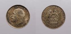 World Coins - GREAT BRITAIN: 1915 George V Sixpence (6 pence)