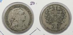 World Coins - PORTUGAL: 1930 50 Centavos