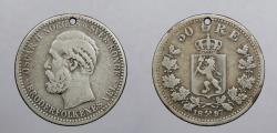 World Coins - NORWAY: 1897 50 Ore