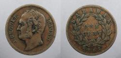 World Coins - SARAWAK: 1863 Cent