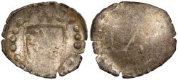World Coins - GERMAN STATES Worms Civic Issue Schüsselpfennig ('bowl' Pfennig) 1570 EF