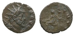 Ancient Coins - Postumus 259-268 A.D. Antoninianus Mediolanum Mint Good VF