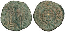 Ancient Coins - Armah 630-650 A.D. AE21 (Gilt AE unit) VF