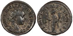Ancient Coins - Tacitus 275-276 A.D. Antoninianus Lugdunum Mint Near EF