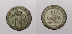 World Coins - FRANCE: 1809-I 10 Centimes