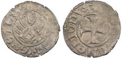 World Coins - ITALIAN STATES Venice Antonio Venier, Doge LXII 1382-1400 Tornesello Good VF
