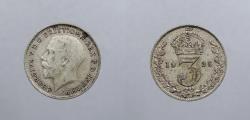 World Coins - GREAT BRITAIN: 1925 George V Threepence (3 Pence)