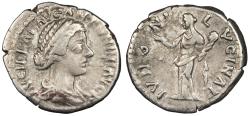 Ancient Coins - Lucilla, wife of Lucius Verus 164-169 A.D. Denarius Rome Mint VF ex. Roma E-Sale 107, lot 1046, with ticket.