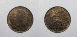 World Coins - GREAT BRITAIN: 1875-H Victoria Farthing