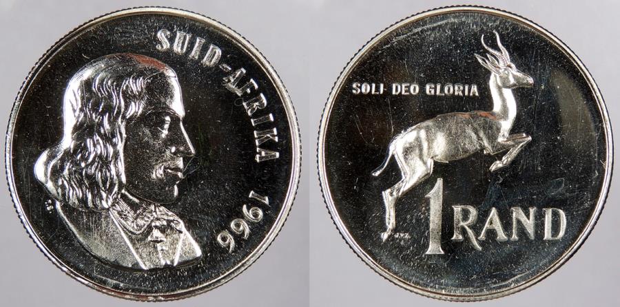 South Africa 1966 Rand Proof African Coins 1718