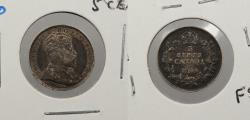 World Coins - CANADA: 1904 Edward VII 5 Cents