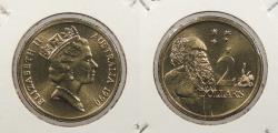 World Coins - AUSTRALIA: 1990 Aborigine 2 Dollars