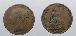 World Coins - GREAT BRITAIN: 1840 Victoria Farthing