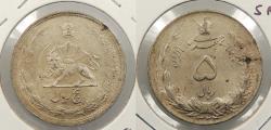 World Coins - IRAN SH 1324 (1945) 5 Rials