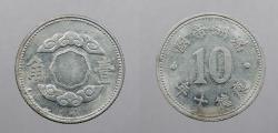 World Coins - CHINA: Manchoukuo KT 10 (1943) Chiao (10 Fen)