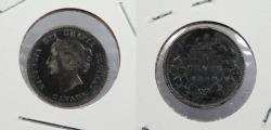 World Coins - CANADA: 1899 Victoria 5 Cents