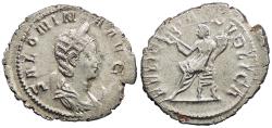 Ancient Coins - Salonina, wife of Gallienus 253-268 A.D. Antoninianus Lugdunum (Lyons) Mint EF