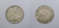 World Coins - STRAITS SETTLEMENTS: 1916 10 Cents